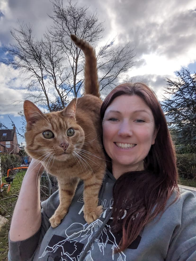 Jill with Milo - Our Professional Pet Care Team